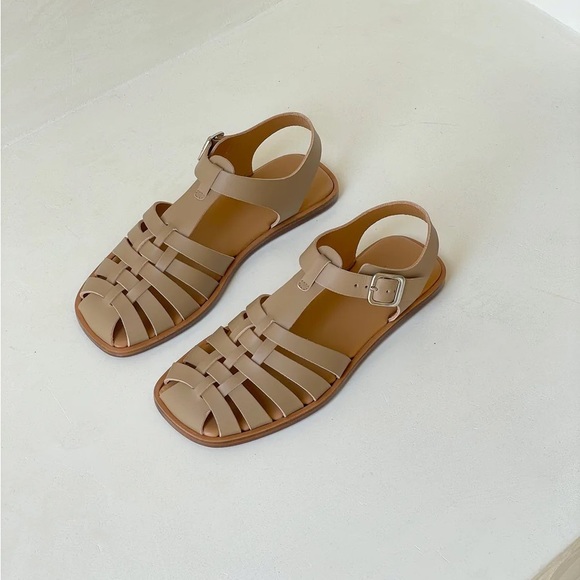 Loq Rio Sandals in Taupe - Picture 1 of 8